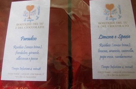 Vendita E Degustazione Te E Del Cioccolato