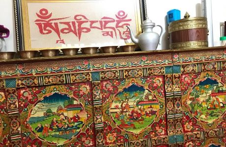 Tibetan Family Kitchen