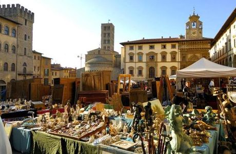 Antiques Market in Arezzo
