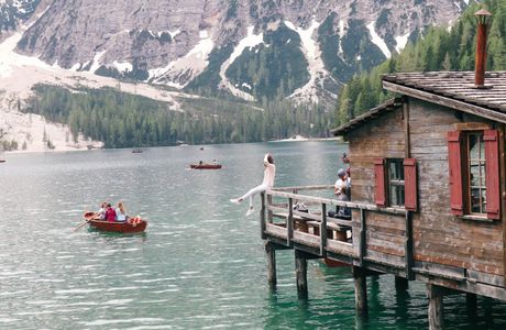 Anello del Rifugio Biella dal lago di Braies