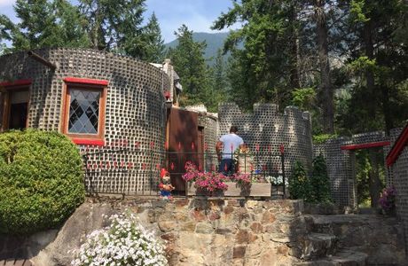 Glass Bottle House