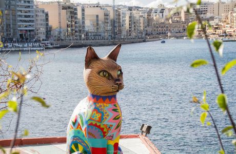 Cat Statue