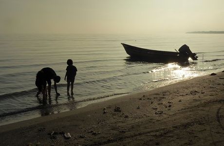 Caspian coastline