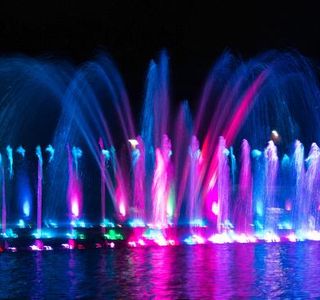 Multimedia Fountain at Pergola