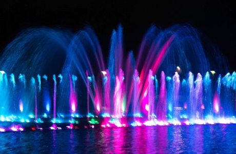 Multimedia Fountain at Pergola
