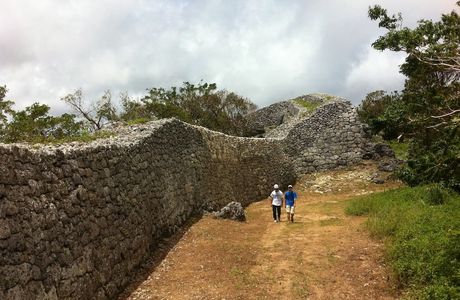 The Itokazu castle ruin