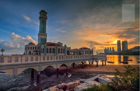 The Floating Mosque