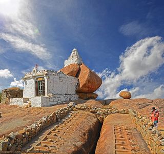 Malyavanta Raghunathaswamy Temple - Fatik Shilla