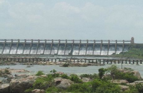 Tungabhadra Gardens and Dam