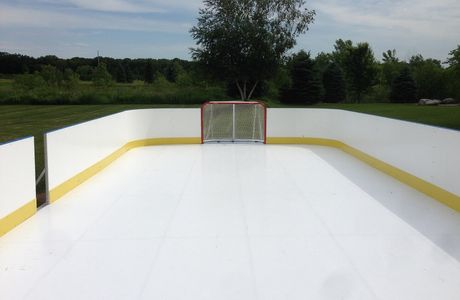 High Level Outdoor Ice Rink