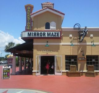 Backstage Mirror Maze