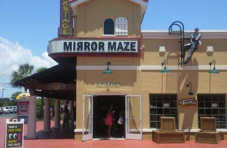 Backstage Mirror Maze