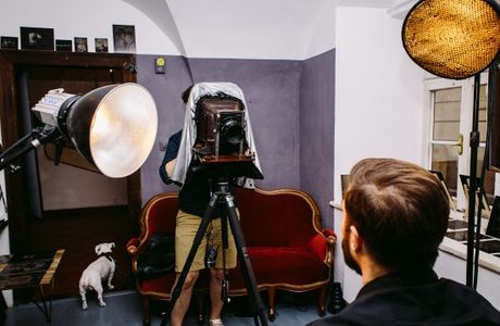 Fotograf na plech