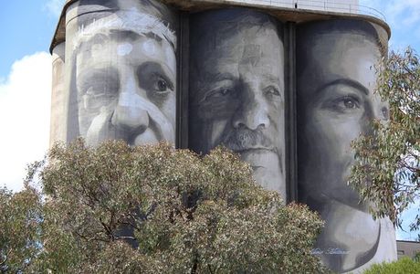 Fyansford Silo Art