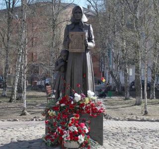 Monument Residents of the 1941-1945 Military Arkhangelsk