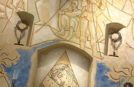 Fresque "Le Labyrinthe"