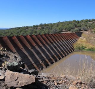 The Ashfork-Bainbridge Steel Dam