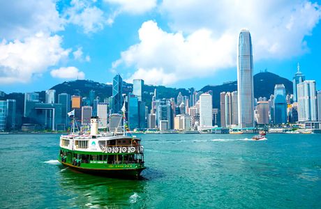 International Travelers in Hong Kong