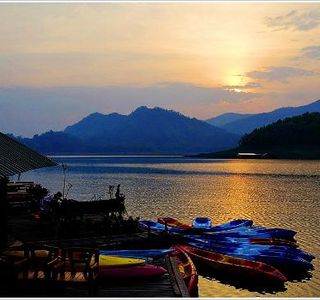 The Mae Ngat Dam & Reservoir