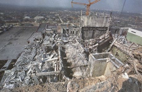 Memorial for the rescuers of Chernobyl nuclear disaster