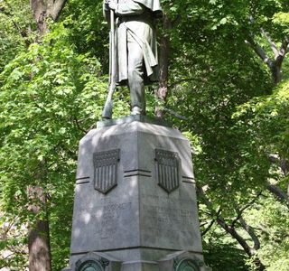 Silent Sentinel Civil War Memorial Statue