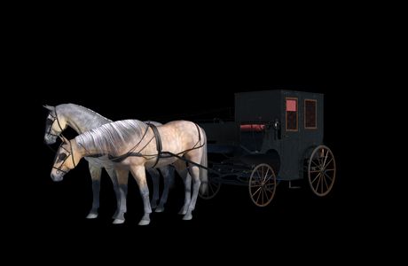 Wagon & Horses