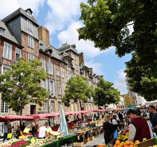 Marché place Fernand Marquigny