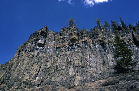 Yellow Stone Cliff