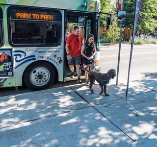 Park to Park Free Shuttle to Chautauqua