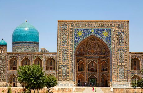 Tashkent Street in Samarkand