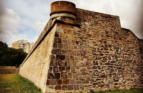Hradiste Fortification Walls