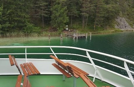 Schifffahrt am Weissensee