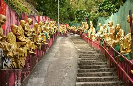 Thousands Buddhas Cabinet
