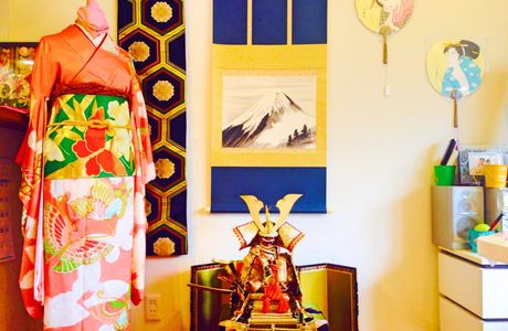Yuka's Music & Tea with Kimono work shop(& Culture house)