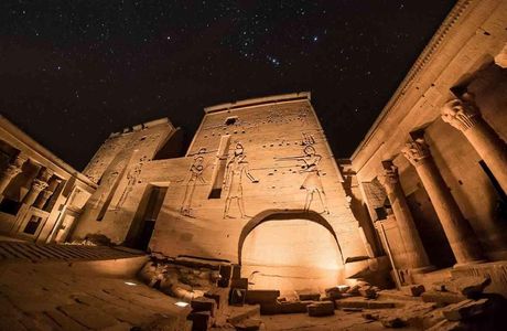 Sound and Light Show - Philae
