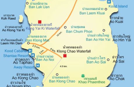 Koh Ngam Yai and Koh Ngam Noi