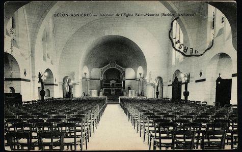 Eglise Saint-Maurice de Bécon 1