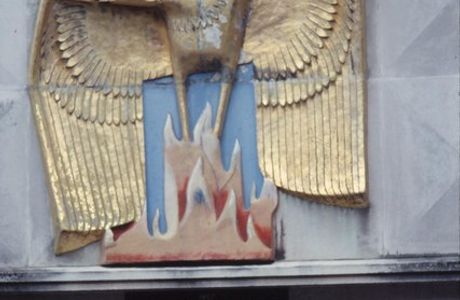 Blitz Fountain and the Phoenix Blitz Memorial