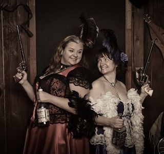 Four Bandits Old Time Photo