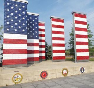 Veterans Freedom Flag Monument
