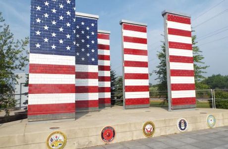 Veterans Freedom Flag Monument