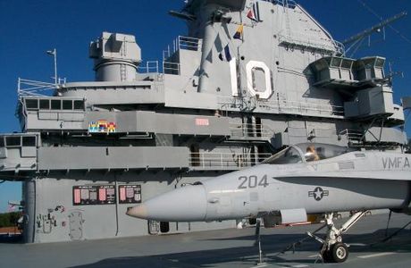 Patriots Point Links on Charleston Harbor