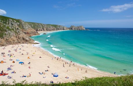 Porthcurno Beach
