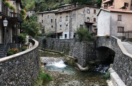 Altalena al Monte Forato Alpi Apuane