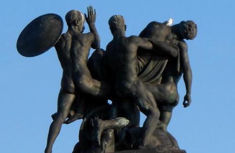 Monumento ai Caduti della Prima Guerra Mondiale in frazione Piazze