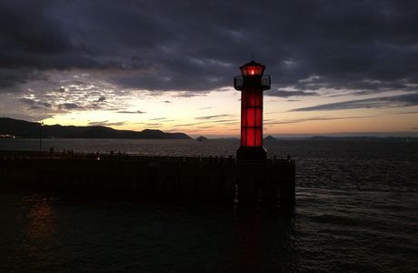 Takamatsu's Red Lighthouse