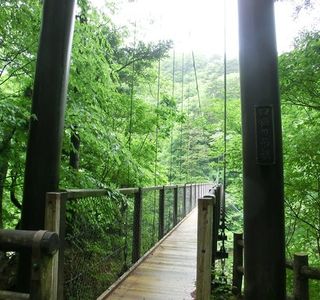 Mikaeri Suspension Bridge