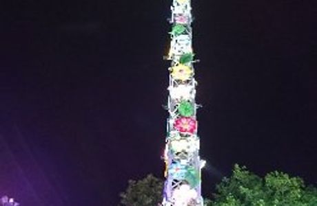 75 Anniversary Flag And Lamp Park