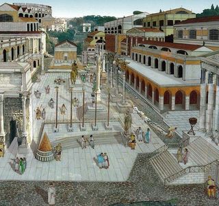 Area del Foro Romano e Domus di Via Mazzini
