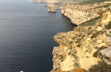Cliffs of San Lawrenz and Dwejra